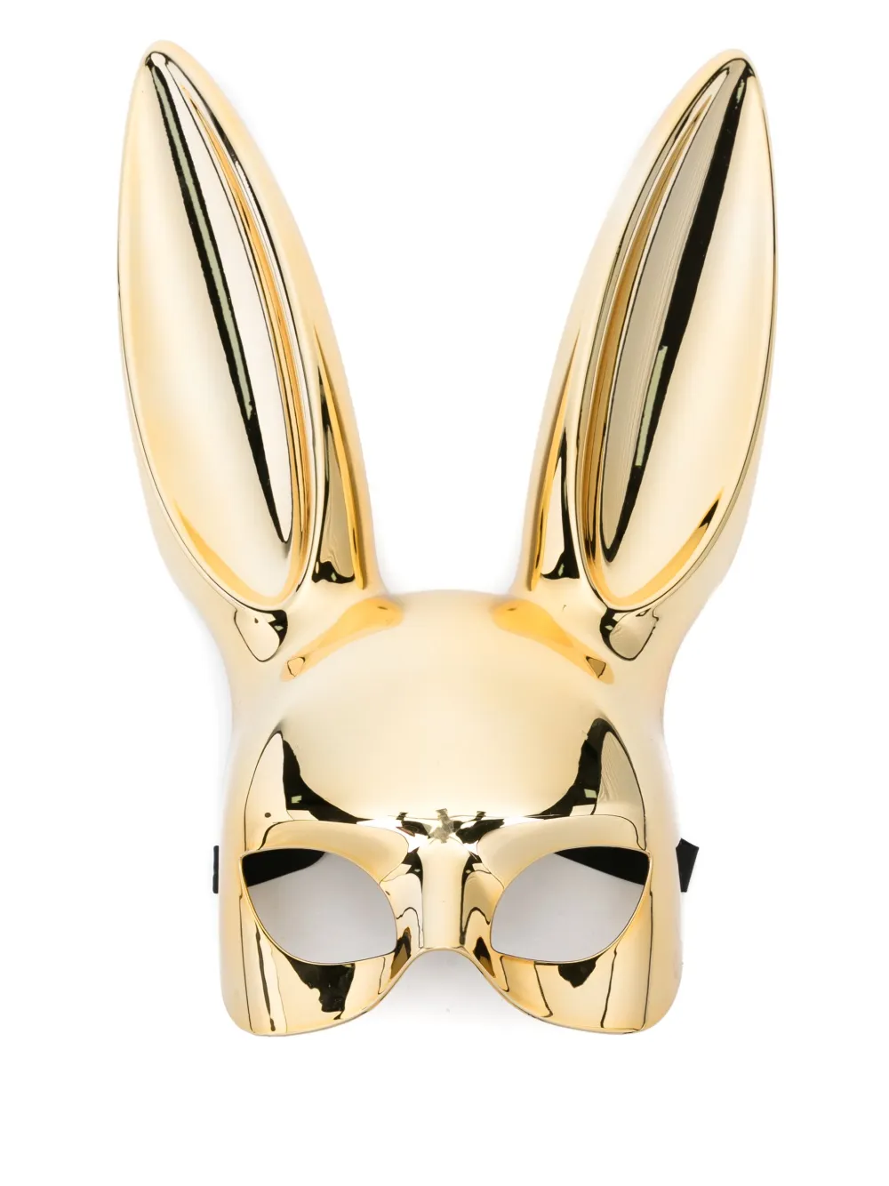 Maison Close Mirror Bunny Mask In Gold