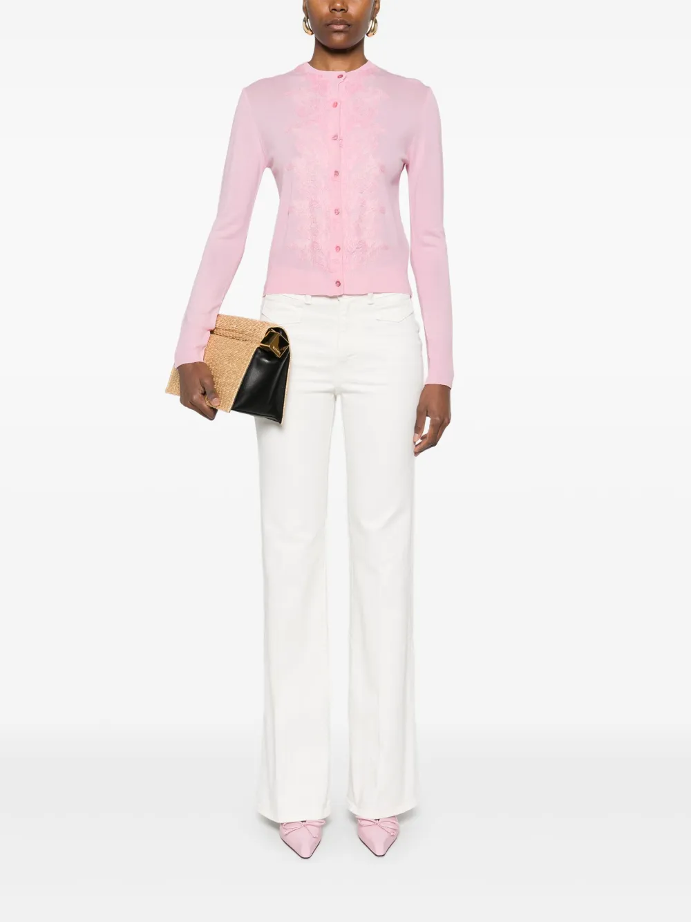 ERMANNO FIRENZE  lace-detailed cardigan | Cardigans | Image 2
