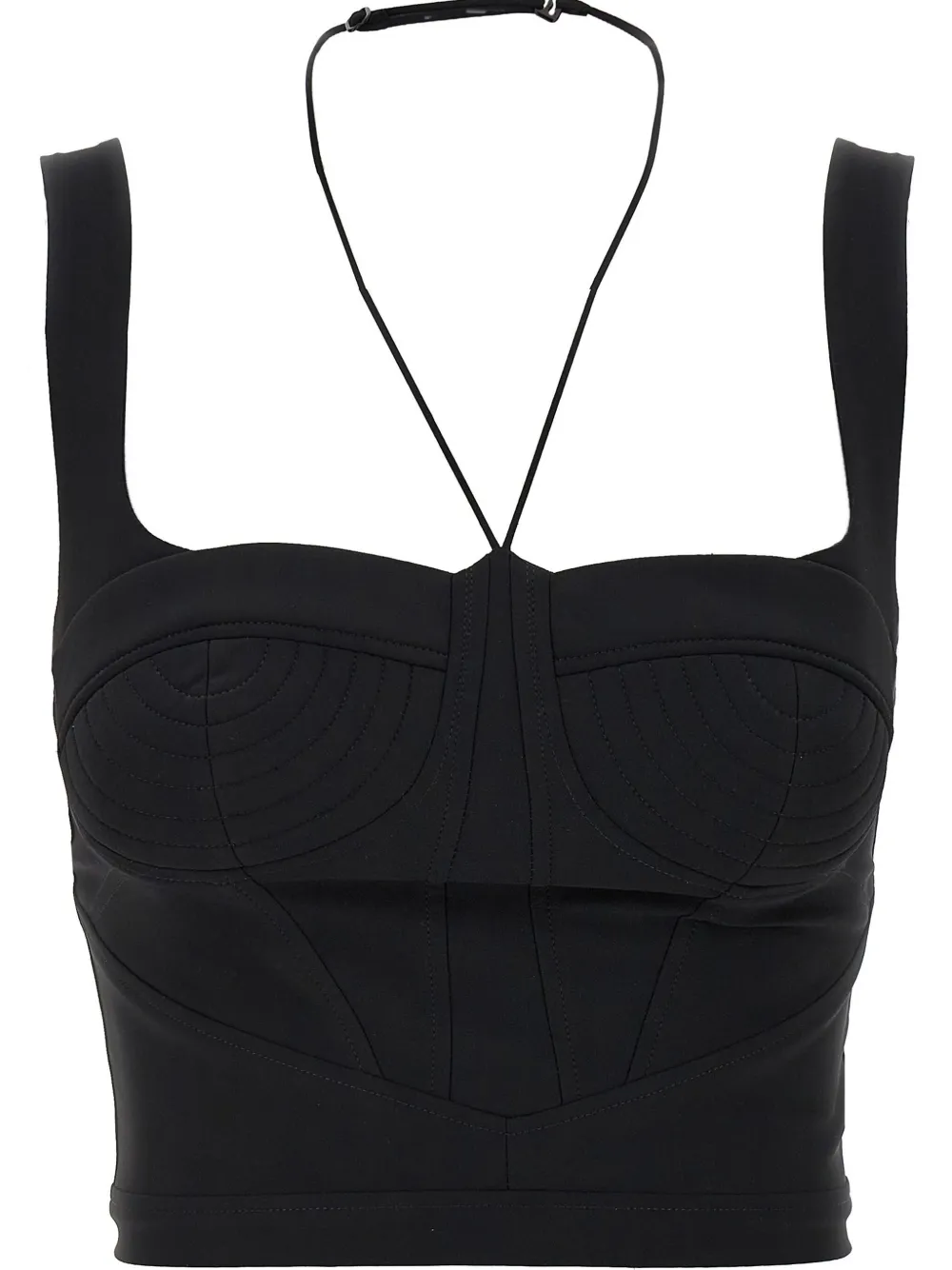 Shop Nensi Dojaka Shaped Top In Black