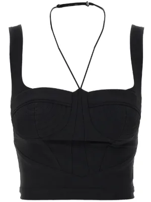 Tシャツ・カットソー Nensi Dojaka Bustier' Top Nensi Dojaka: Off-White Beatrice Bustier T-shirt | SSENSE