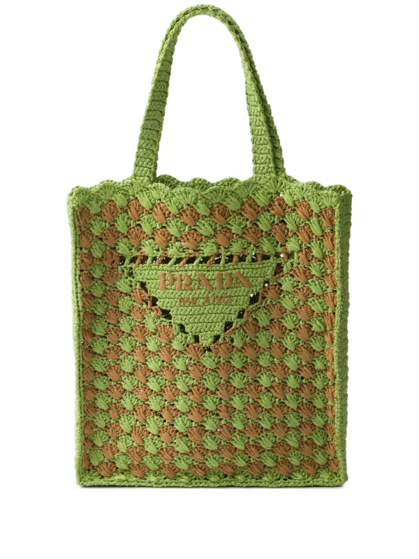 PRADA＊Crochet tote bag クロッシェトートバッグ＊送料込 Prada Large Crochet Tote Bag | Saks Fifth Avenue