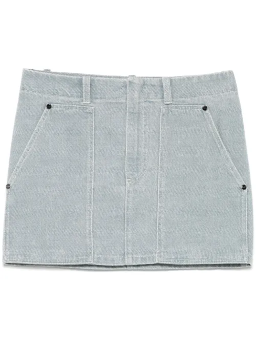 FENDI minijupe Roma - Bleu - FENDI - Modalova