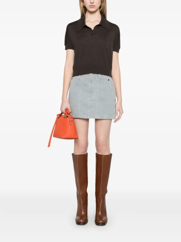 FENDI Roma ミニスカート | ブルー | FARFETCH JP 