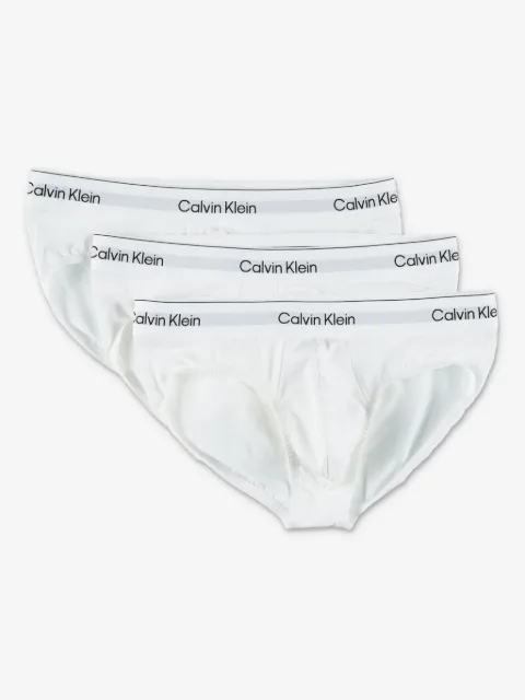 Calvin Klein Kit 3 cuecas de algodão stretch