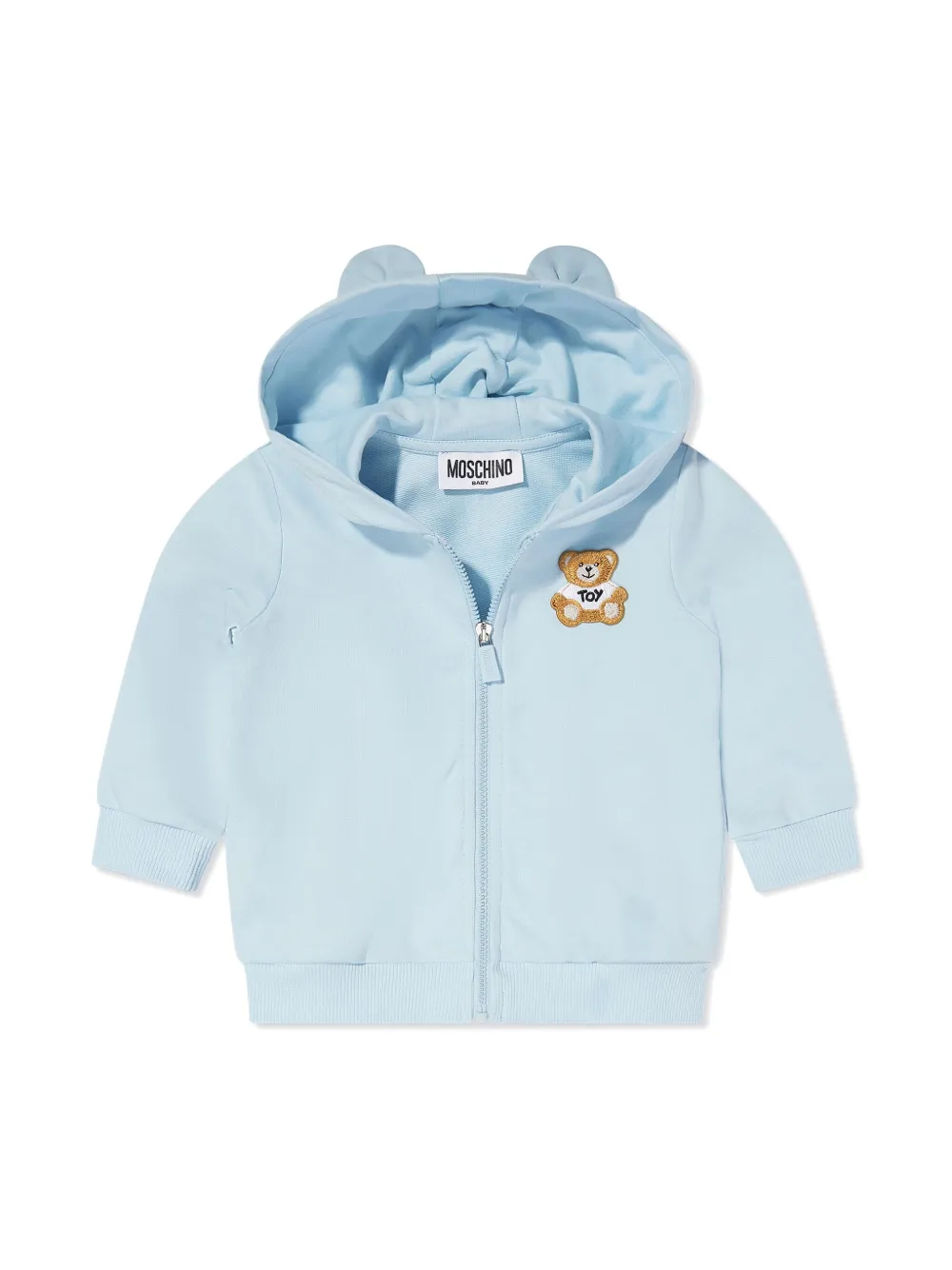 Moschino Kids Trainingspak met teddybeerprint Blauw