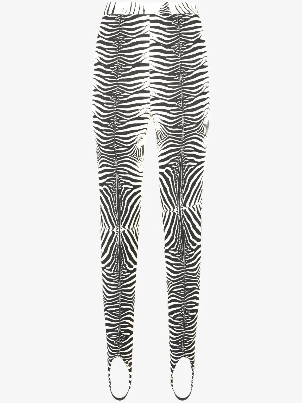 Roberto Cavalli Zebra-print Leggings In White