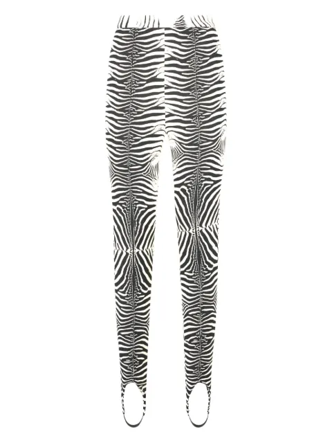 Roberto Cavalli zebra-print leggings