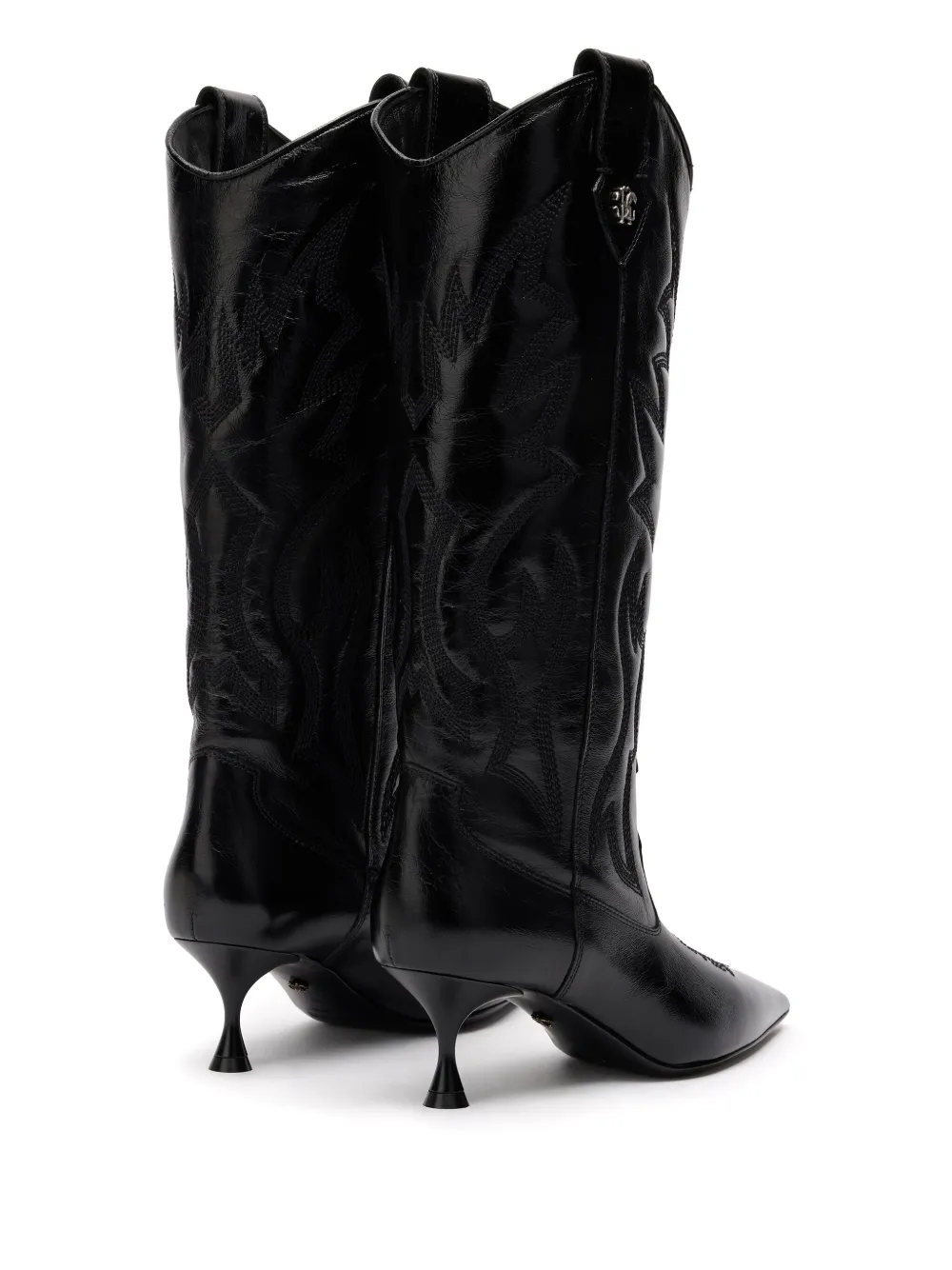 Roberto Cavalli 40mm quilted boots Black
