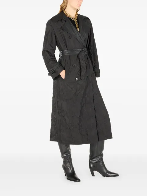 Roberto Cavalli crinkled trench coat UKP505PN082 - 3