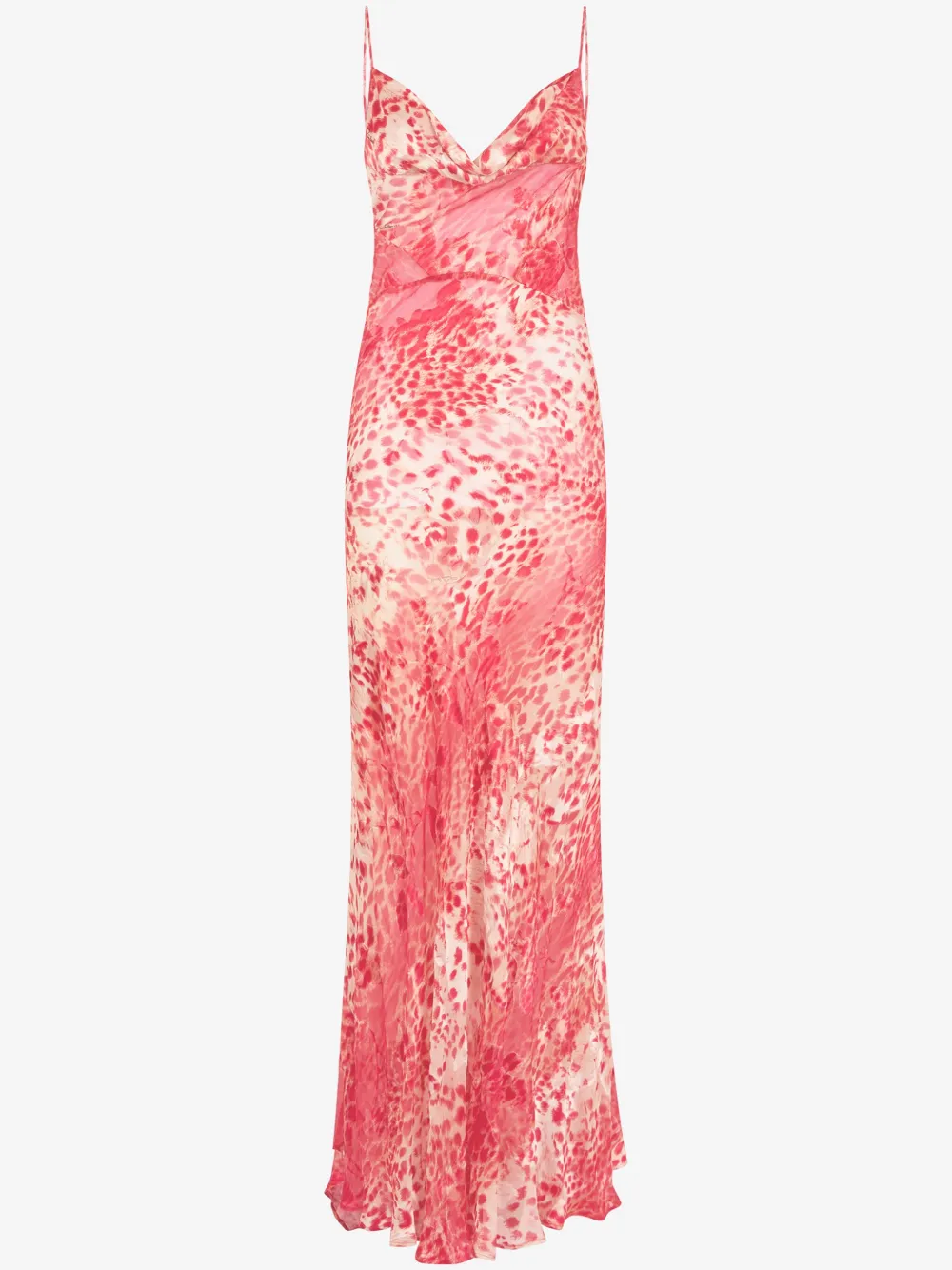 ROBERTO CAVALLI ANIMAL PRINT MAXI DRESS