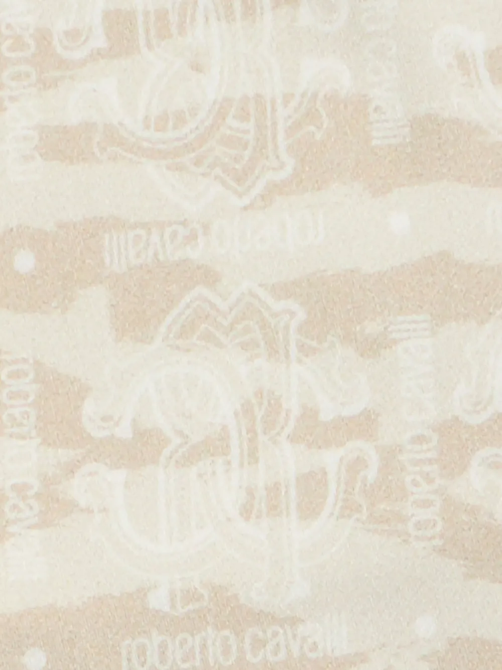 Roberto Cavalli Junior Broek met monogram Beige