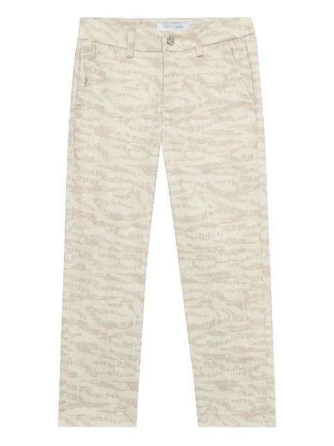 Roberto Cavalli Junior Calça com monograma