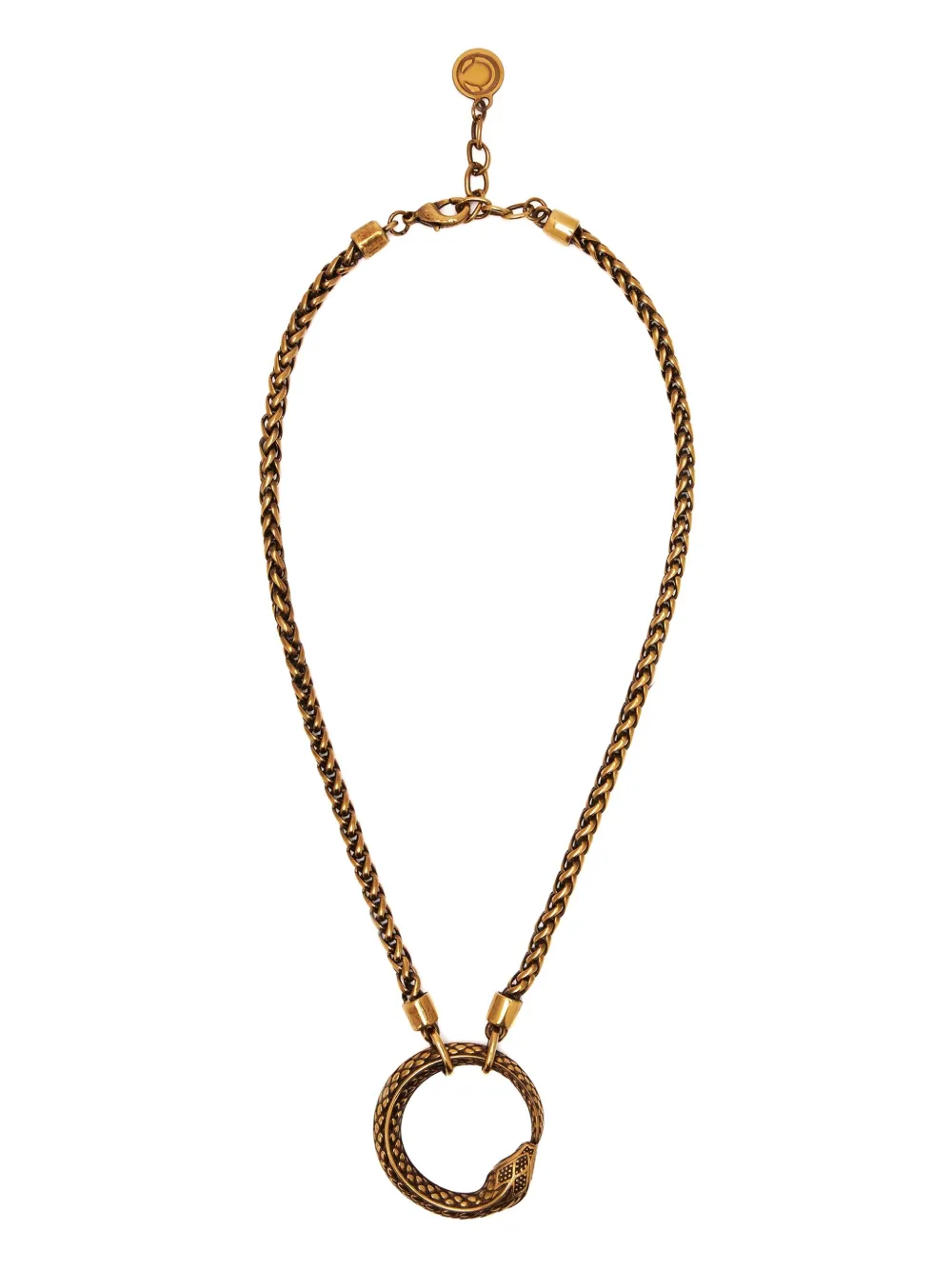 Roberto Cavalli collar con dije de serpiente | dorado | Image 1