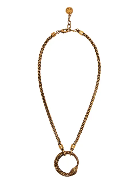 Roberto Cavalli collar con dije de serpiente