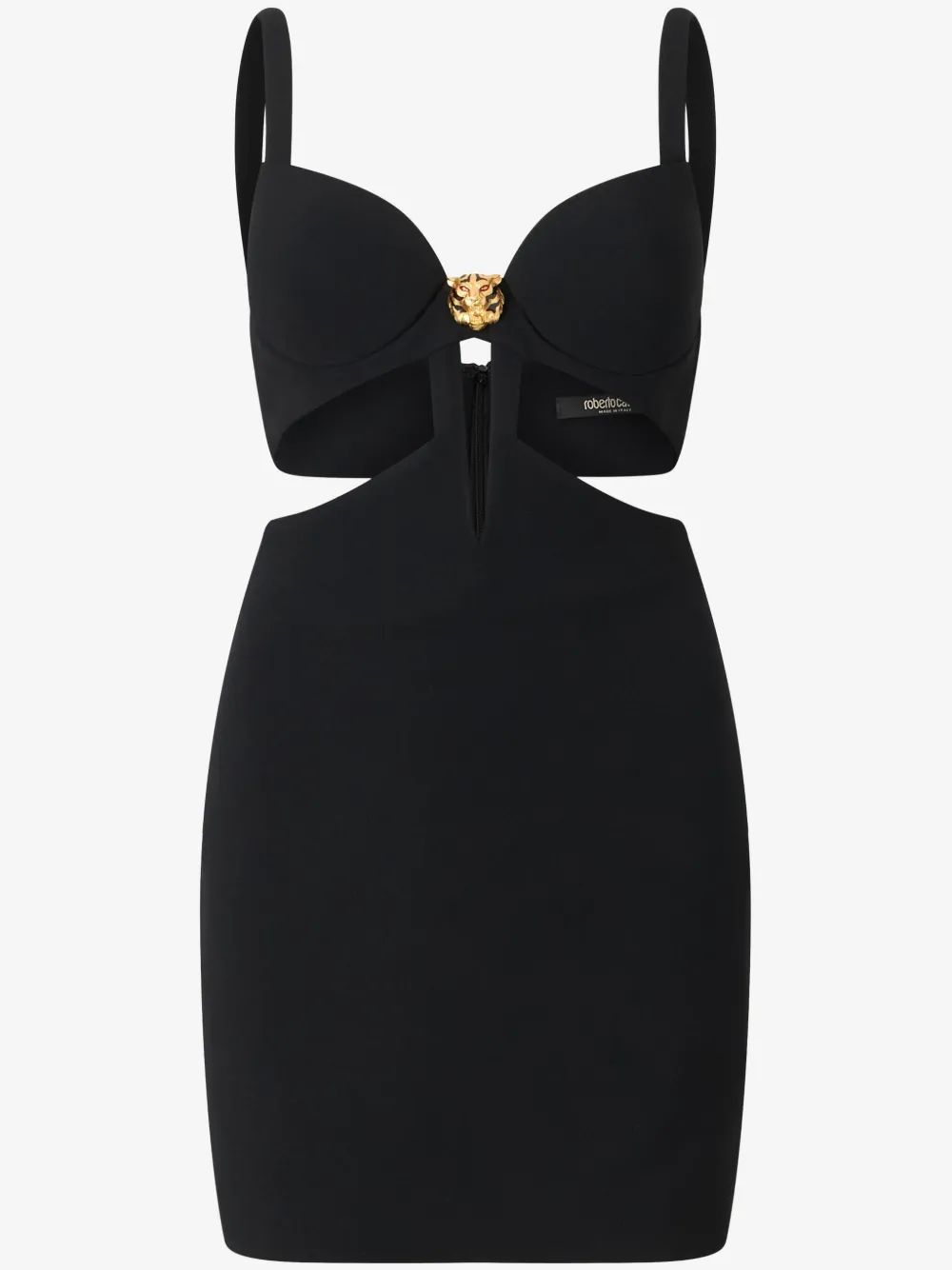 ROBERTO CAVALLI CUT-OUT MINI DRESS