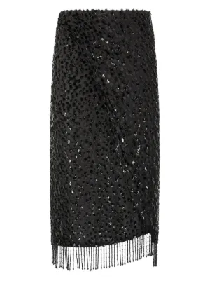 Dolce & Gabbana ドルチェ＆ガッバーナ レオパード ペンシルスカート