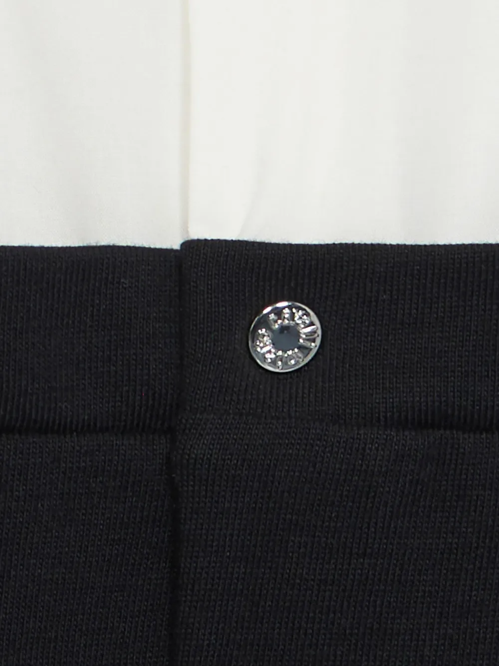 Roberto Cavalli Junior Romper met vlinderstrik Zwart