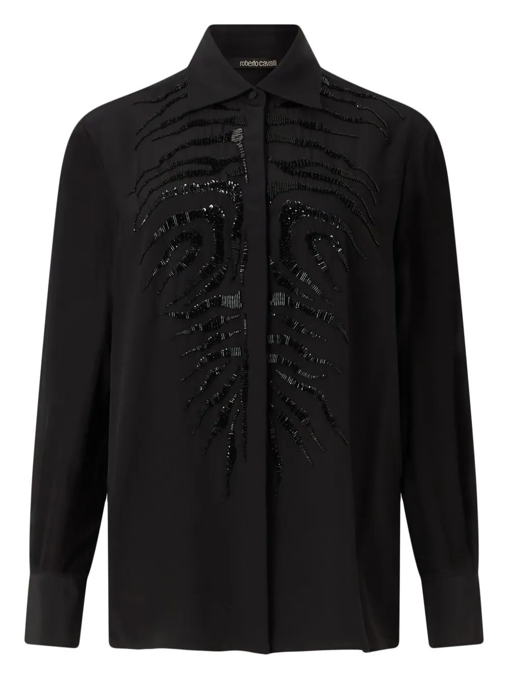 sequin-embellished shirt