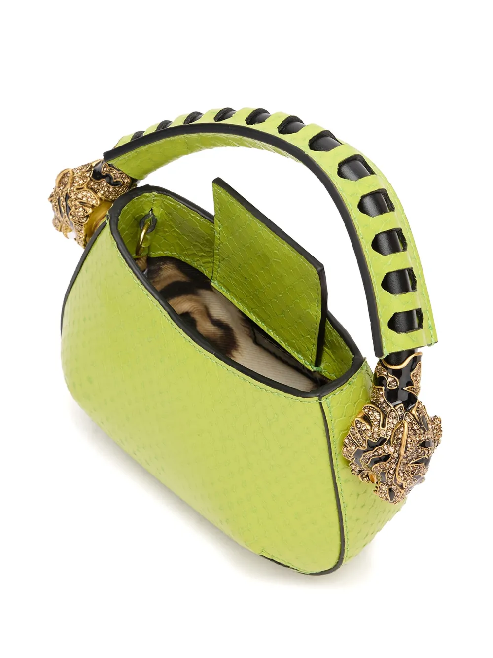 Roberto Cavalli Roar kleine tas Groen