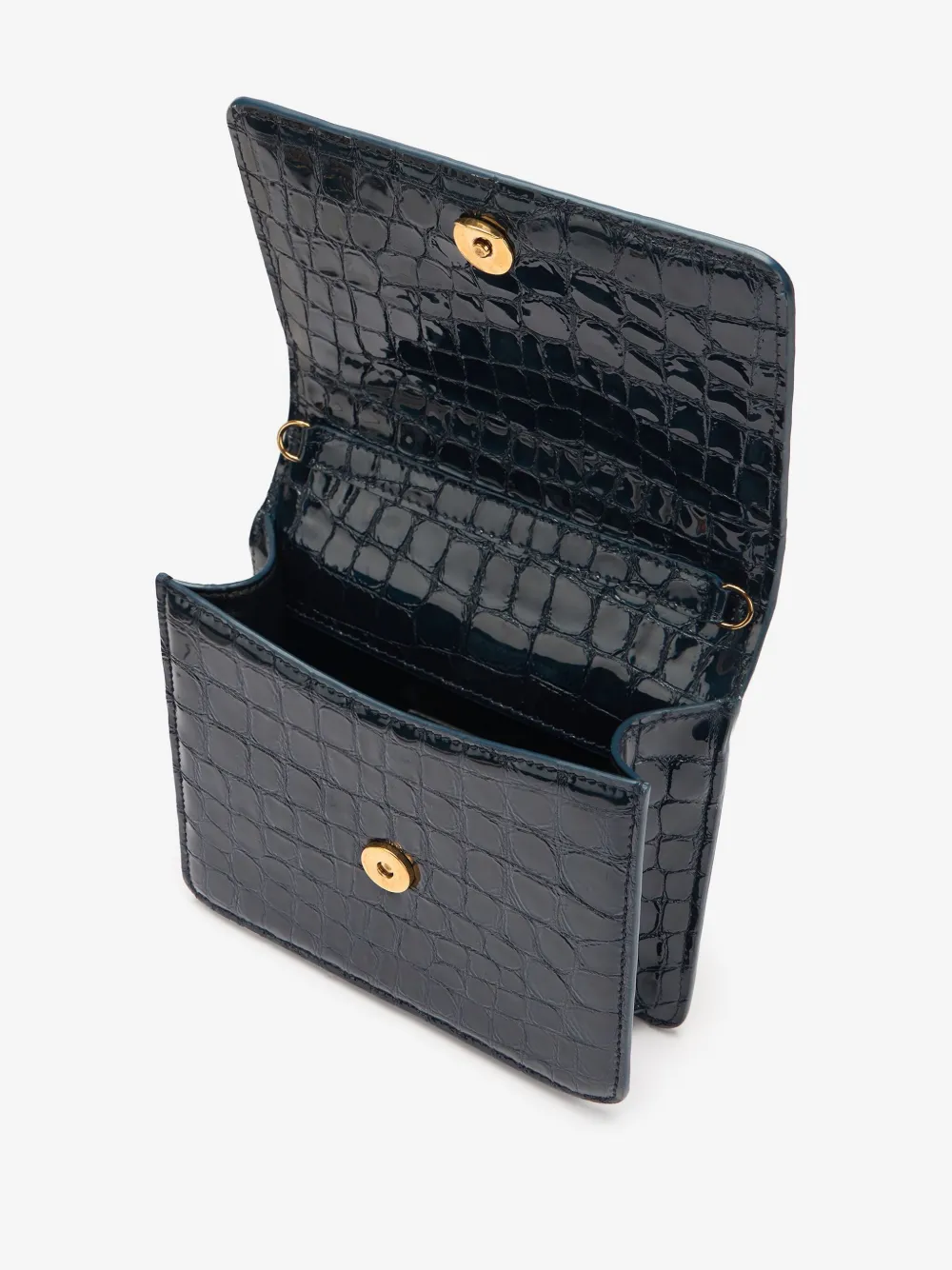ROBERTO CAVALLI ROAR CROCODILE-PRINT MINI BAG