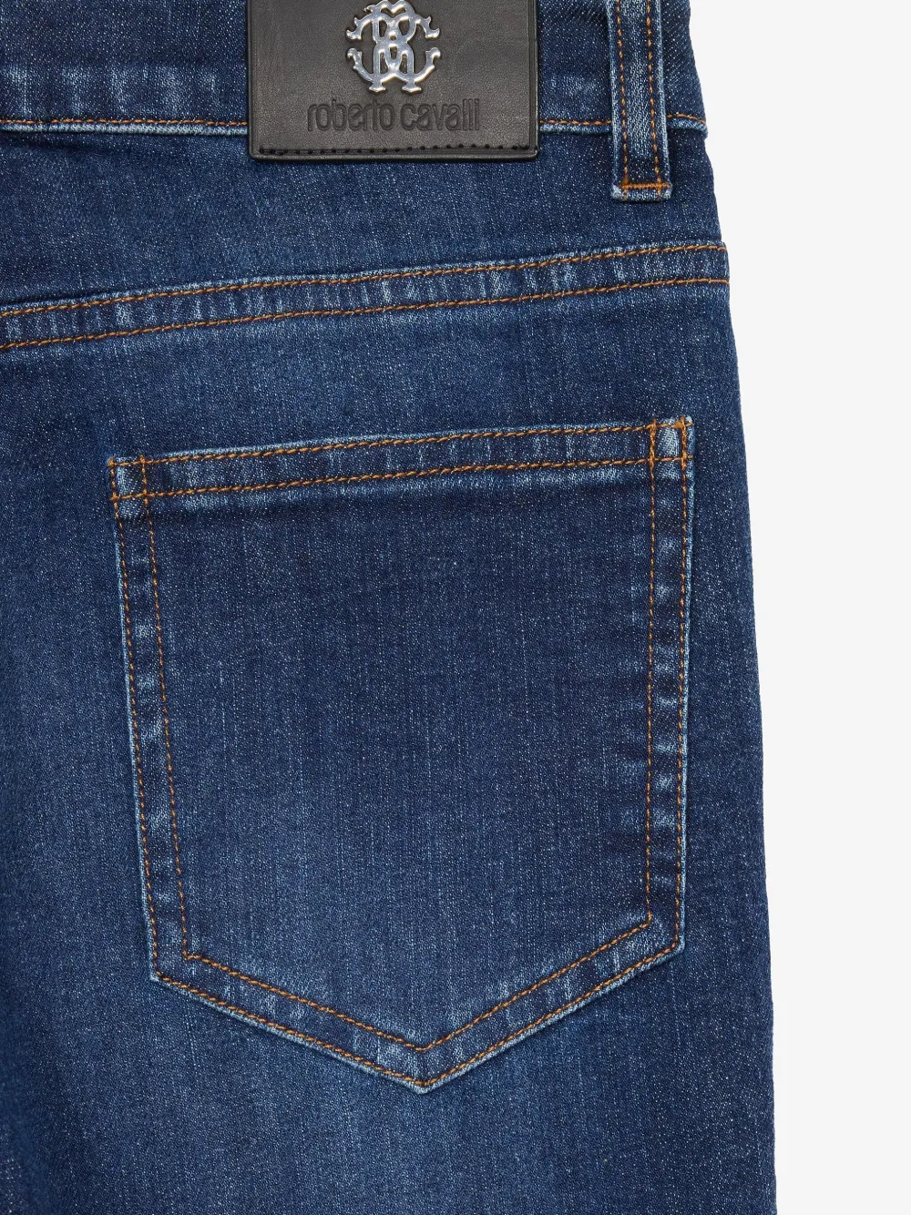Roberto Cavalli Junior Straight jeans Blauw