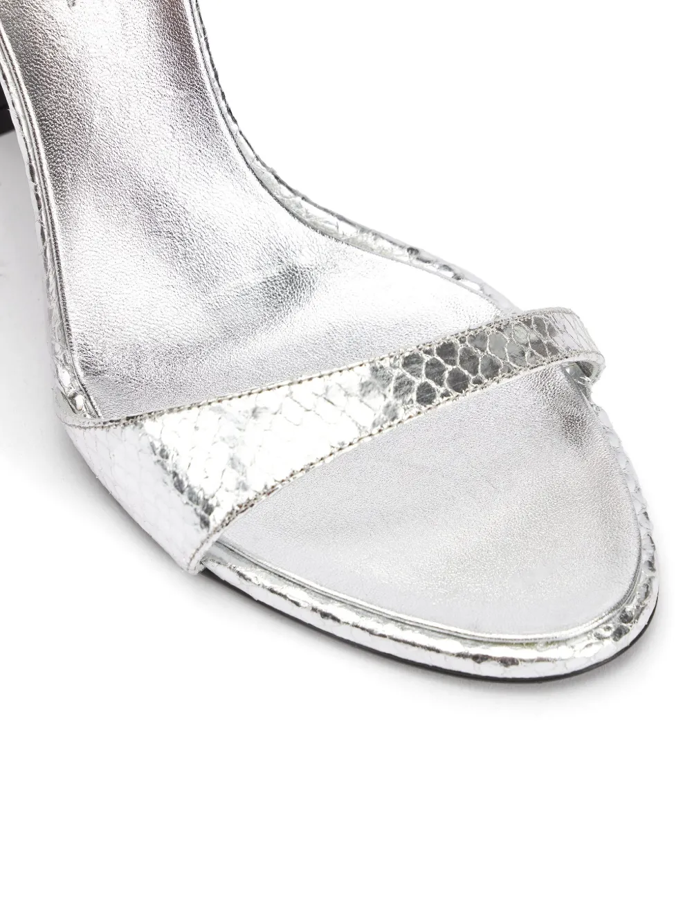 Roberto Cavalli Jewel Tigers sandals Silver