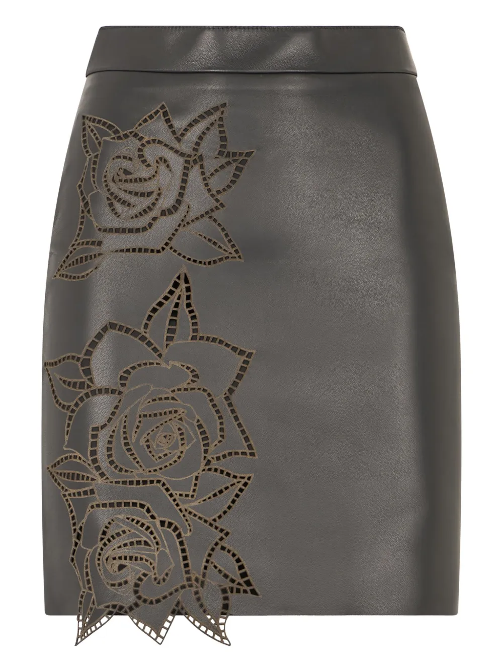 Roberto Cavalli Mini-rok met uitgesneden details Zwart