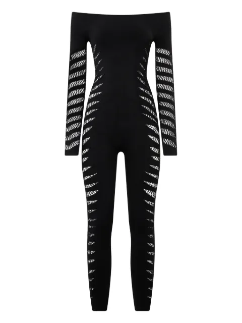 Roberto Cavalli combinaison à effet usé