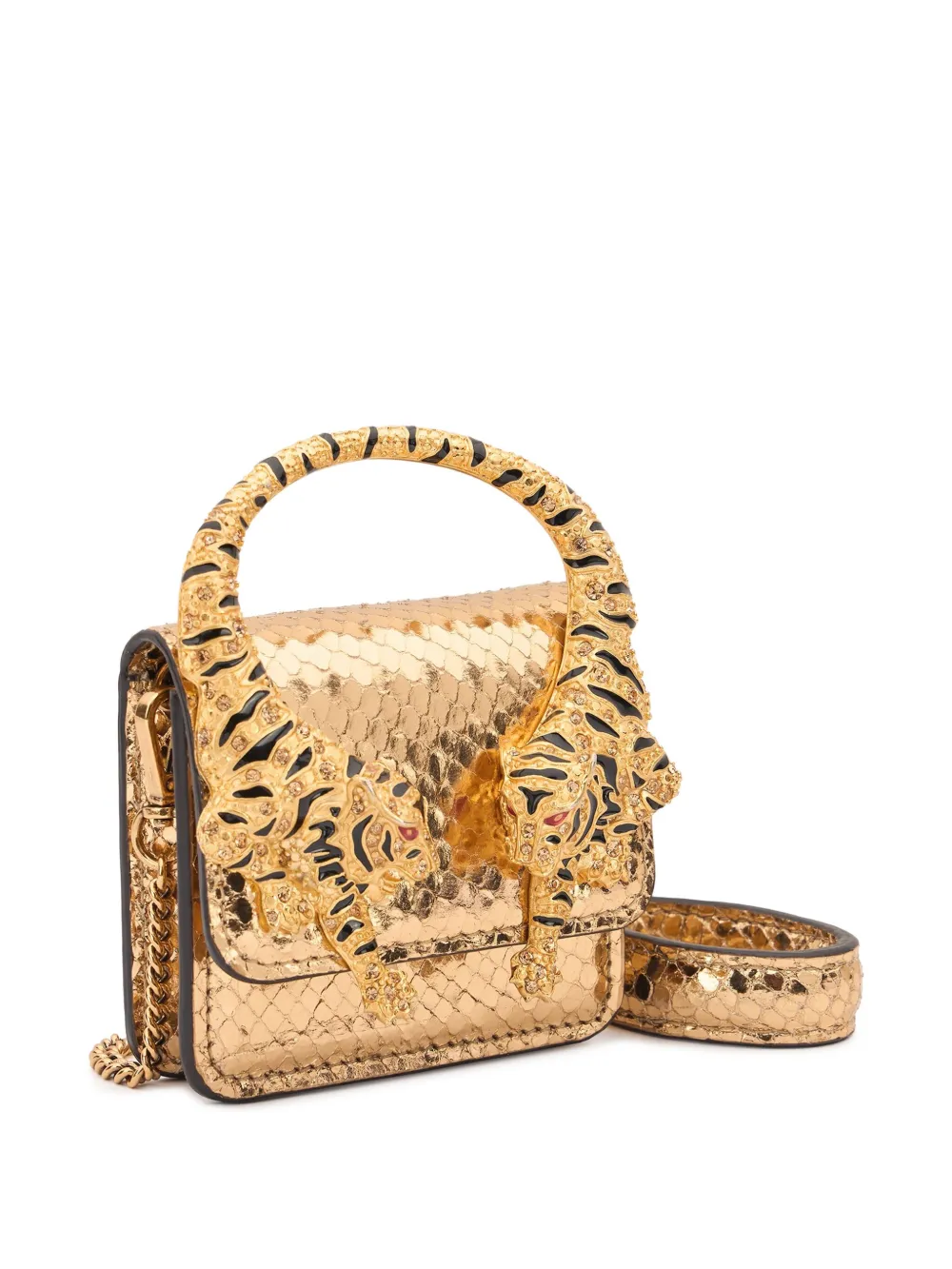 Roberto Cavalli Roar shopper Goud