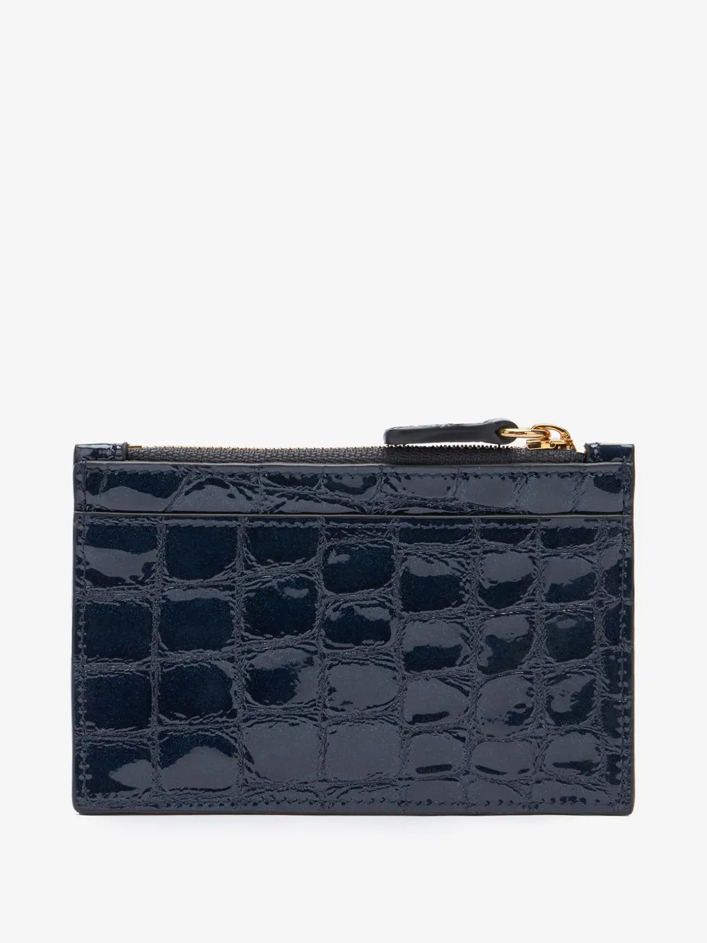 Roberto Cavalli leather cardholder - Blauw