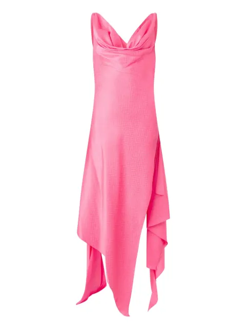Roberto Cavalli vestido midi de seda