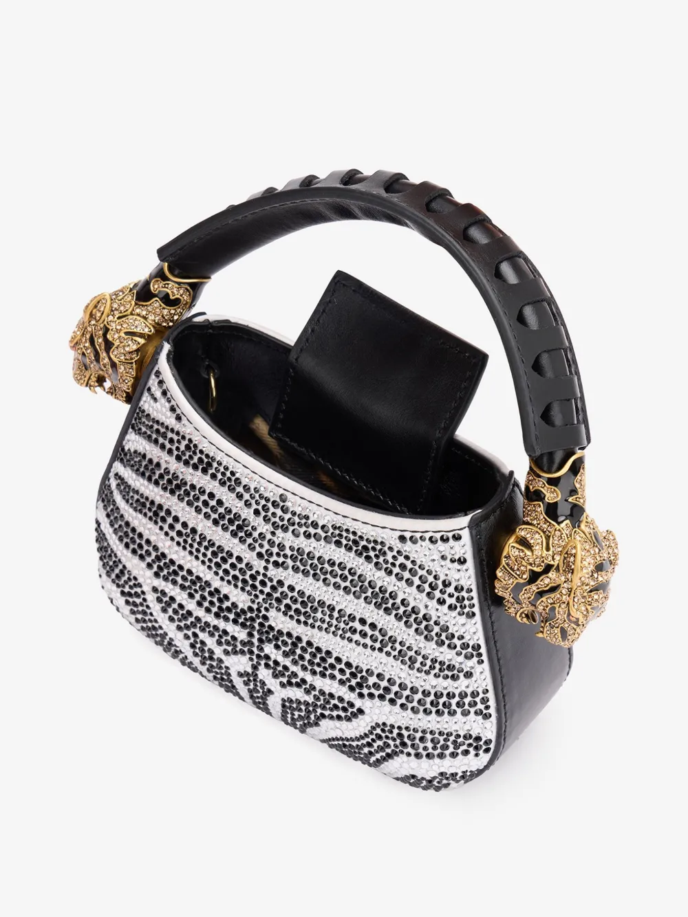 Roberto Cavalli Roar mini-tas Zwart