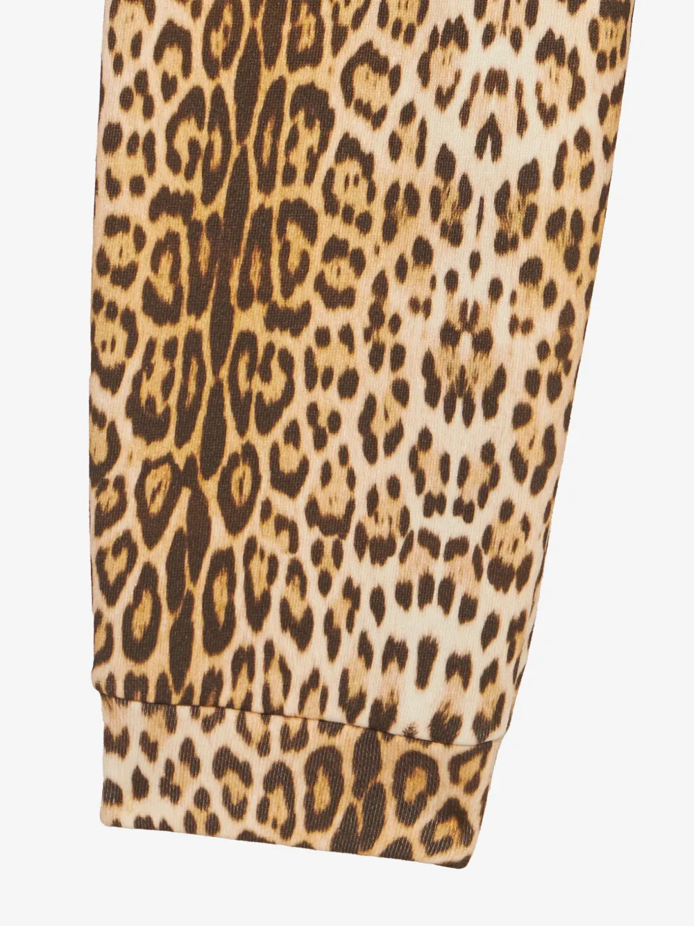 Roberto Cavalli Junior Broek met luipaardprint Beige