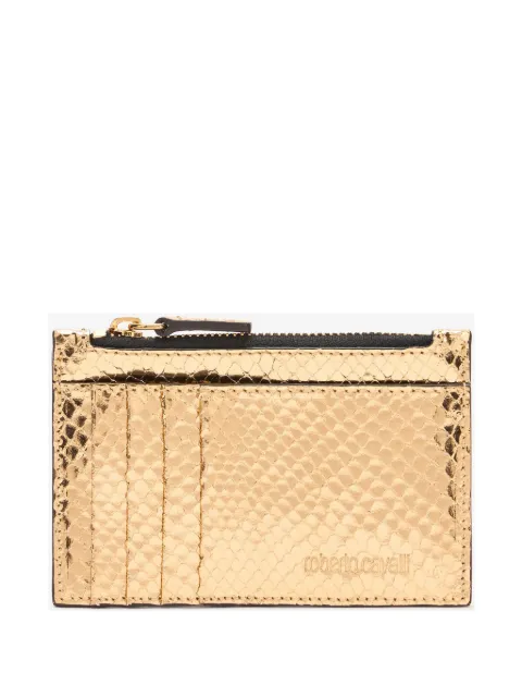 Roberto Cavalli tarjetero metalizado