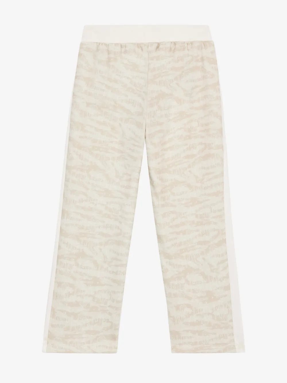 Roberto Cavalli Junior Trainingsbroek met geborduurd logo - Beige