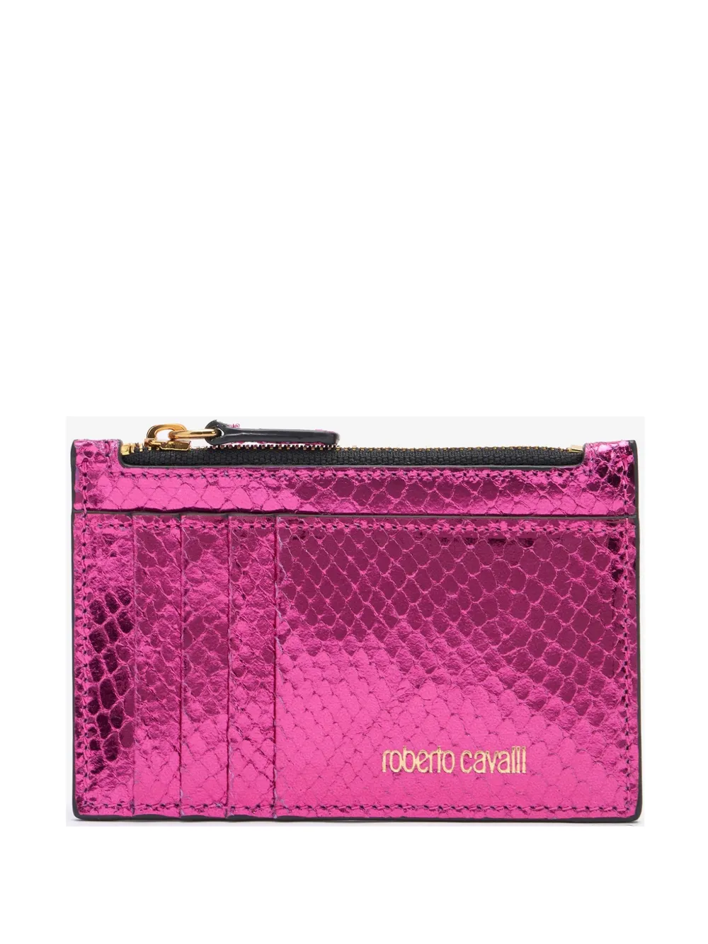 ROBERTO CAVALLI LEATHER CARDHOLDER