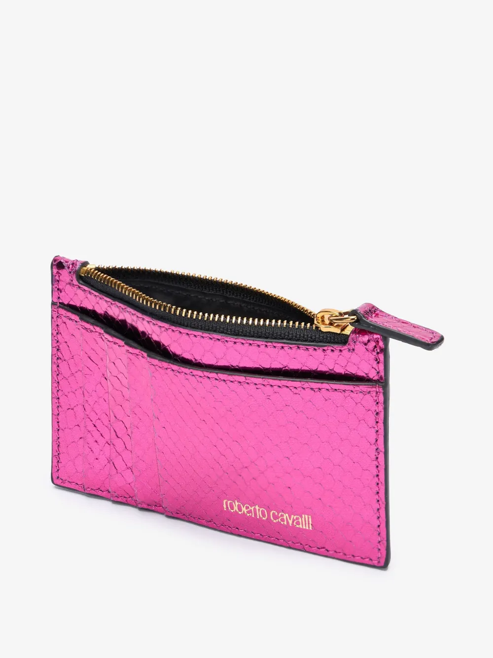 ROBERTO CAVALLI LEATHER CARDHOLDER
