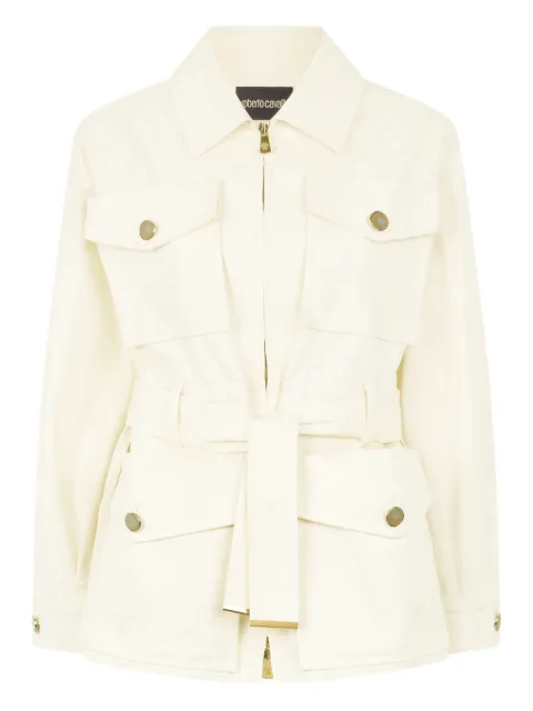 Roberto Cavalli belted jacket