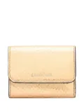 Roberto Cavalli leather wallet - Gold