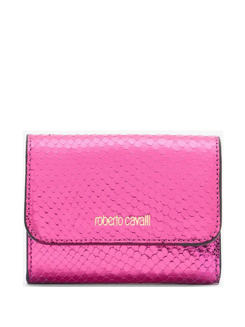 ROBERTO CAVALLI LEATHER WALLET