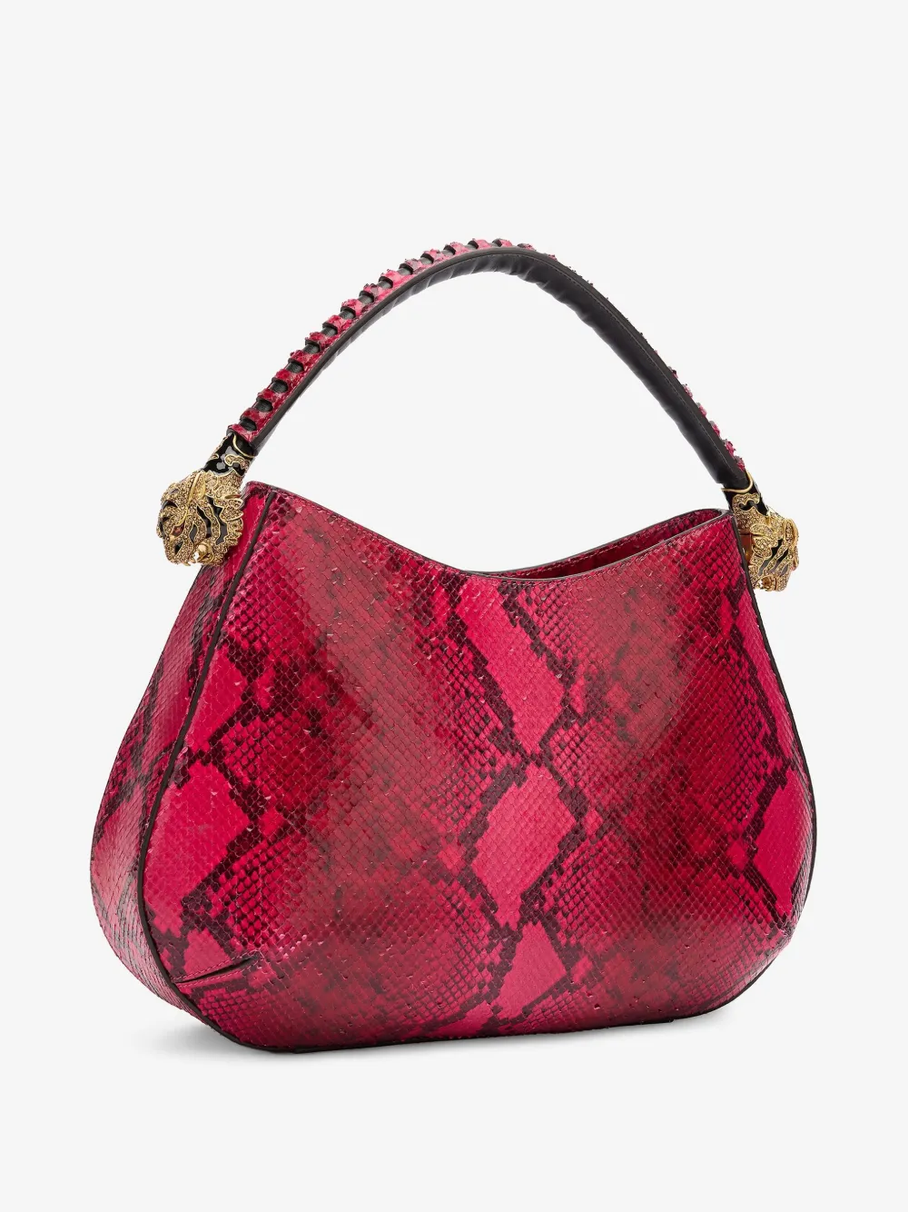 ROBERTO CAVALLI LEATHER SHOULDER BAG