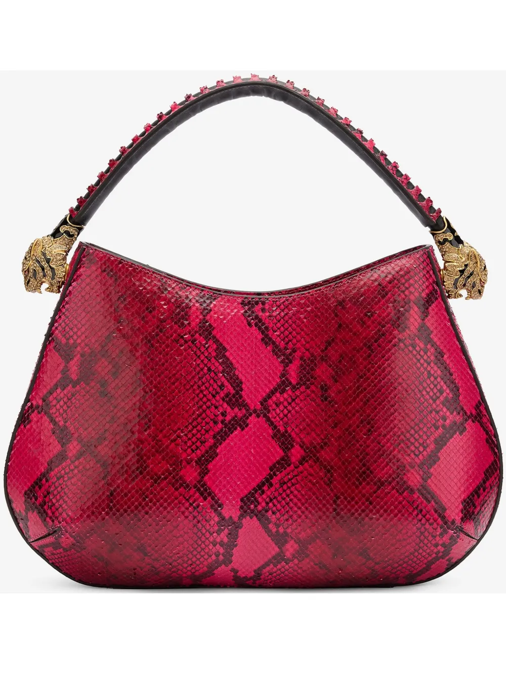 ROBERTO CAVALLI LEATHER SHOULDER BAG