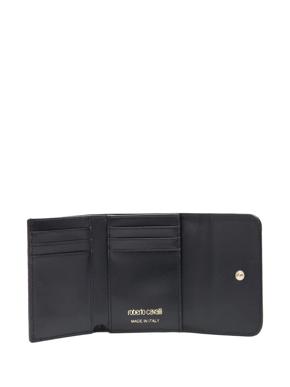 Roberto Cavalli Leather Wallet - Green 