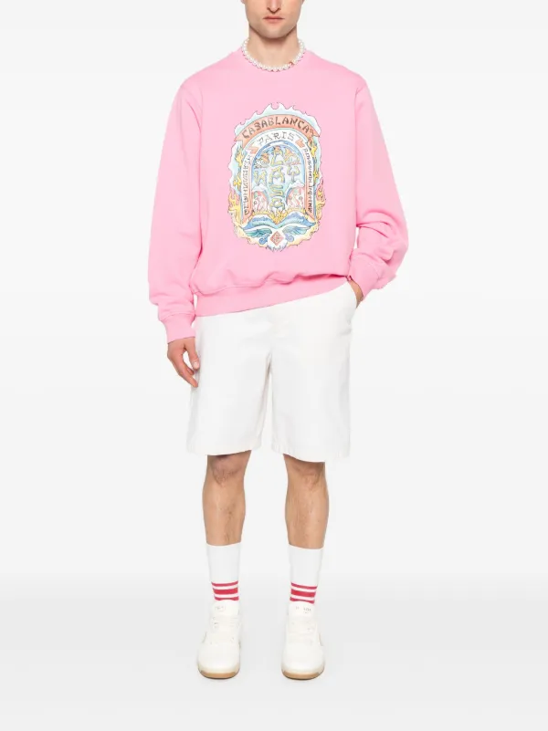 Casablanca Casa Way Skate スウェットシャツ | ピンク