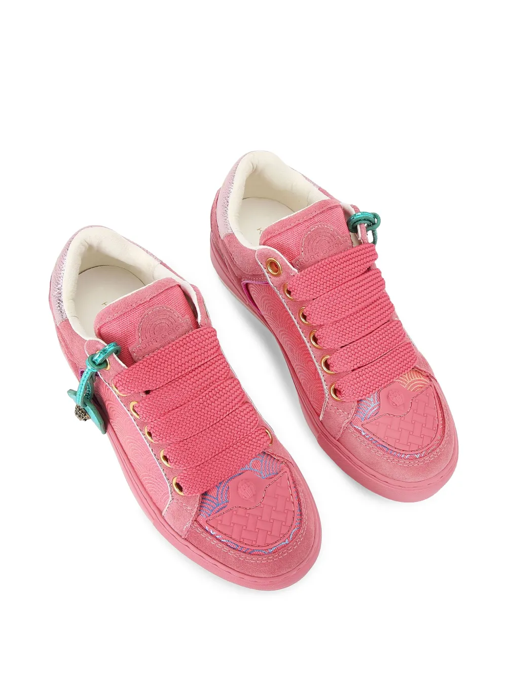 Kurt Geiger London Southbank Tag sneakers - Roze