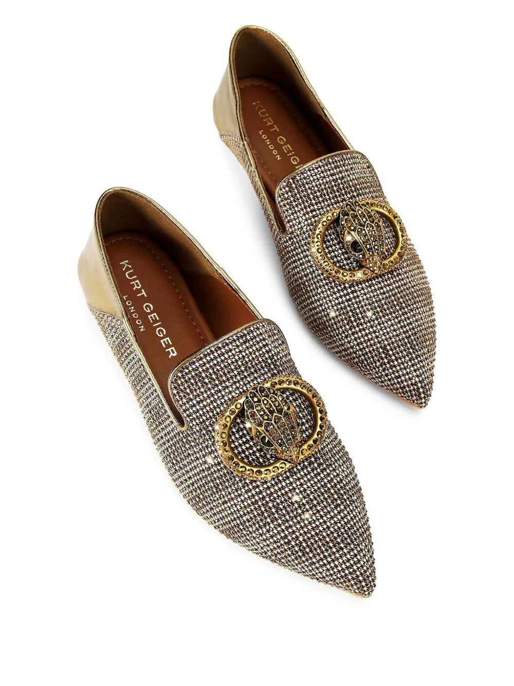 Kurt Geiger London Chelsea ballerina shoes - Goud