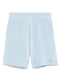 Casablanca velour stripe shorts - Blue