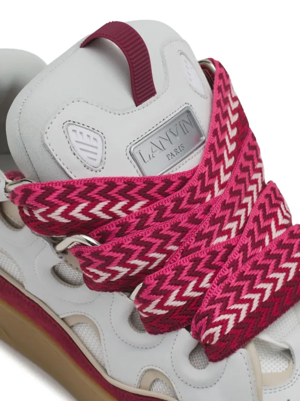 VIP【関税送料無料】希少 Lanvin Curb Sneakers Lanvin Curb Sneakers | White | FARFETCH GE