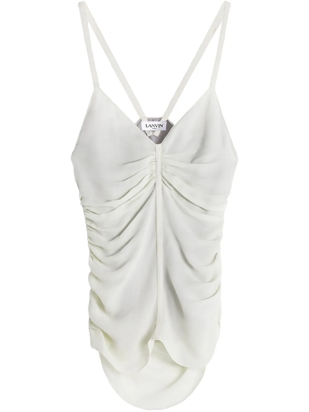 Lanvin Zijden top Wit