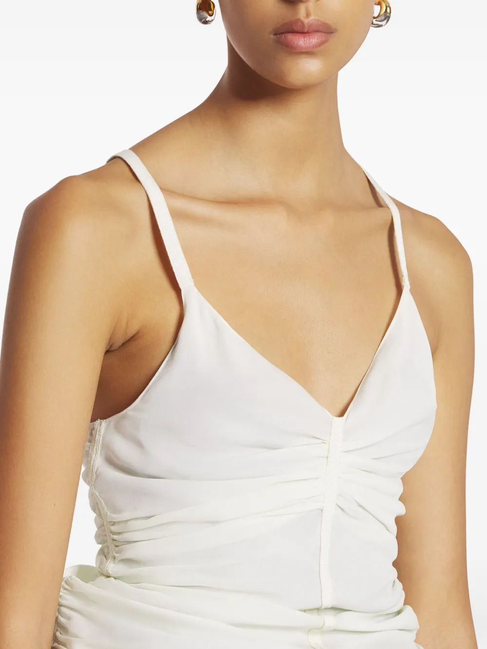 Lanvin Zijden top Wit